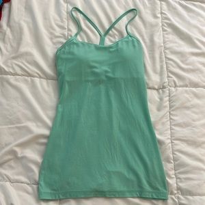 Lululemon mint green size 2 tank